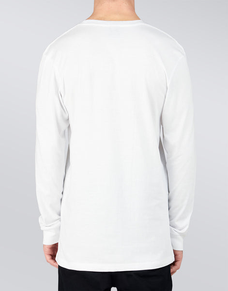 Vacant LS Tee White