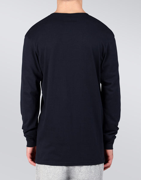 Vacant LS Tee Navy