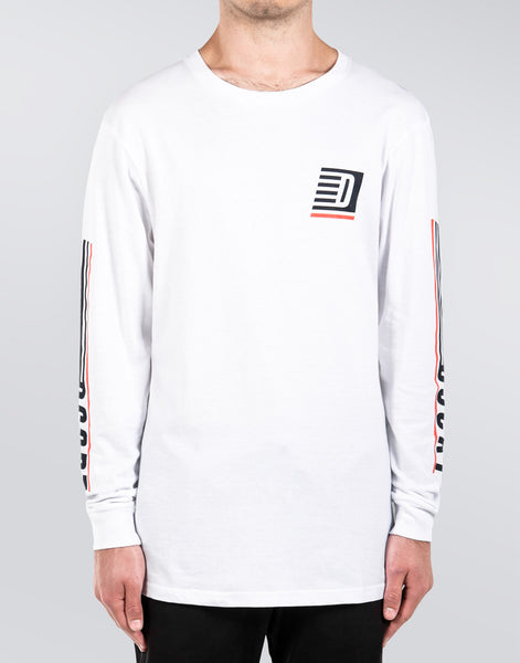 Speed LS Tee White