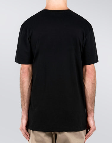 Double Up Tee Black