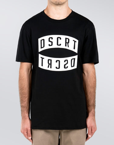 Double Up Tee Black