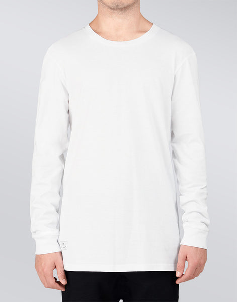 Vacant LS Tee White