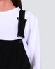 All Over It Dungarees - Black