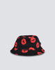 Lips Bucket Hat - Black