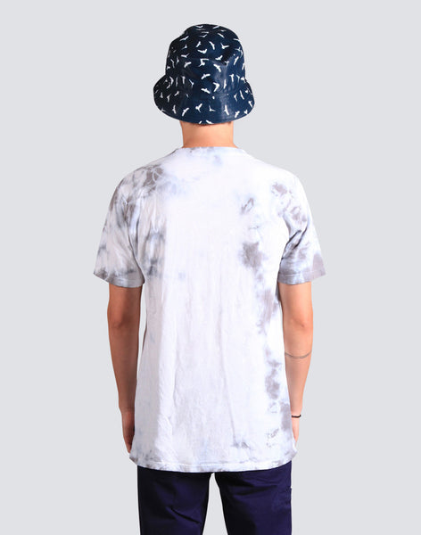 Crystal Wash Script Tee - White