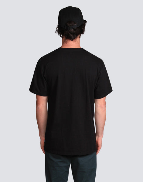 Box Logo Fill Woodland - Black