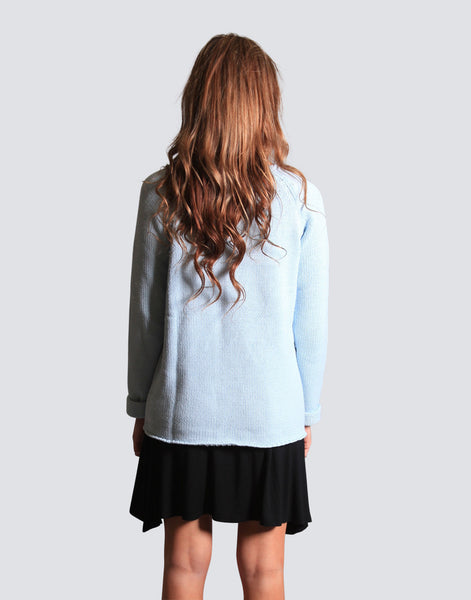 Ascending Knit - Blue