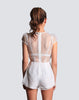 Once Too Often Romper - White