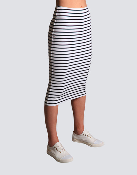 Stand Still Skirt - White