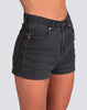 Virginia Denim Shorts - Black