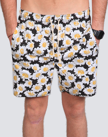 Baywatch Shorts - Daisies