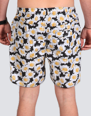 Baywatch Shorts - Daisies