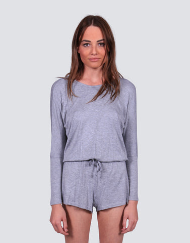 Day's Ending Lng Slv Playsuit