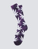 Tie Dye Plantlife Socks - Purple