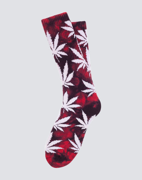 Tie Dye Plantlife Socks - Red